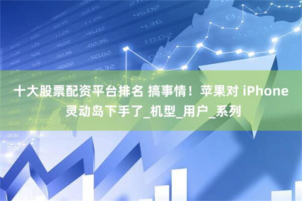 十大股票配资平台排名 搞事情！苹果对 iPhone 灵动岛下手了_机型_用户_系列